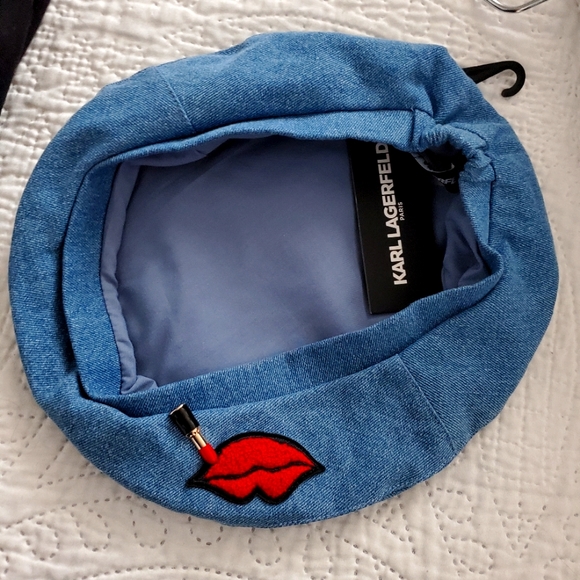 Nwt genuine Karl lagerfeld beret - Picture 1 of 4